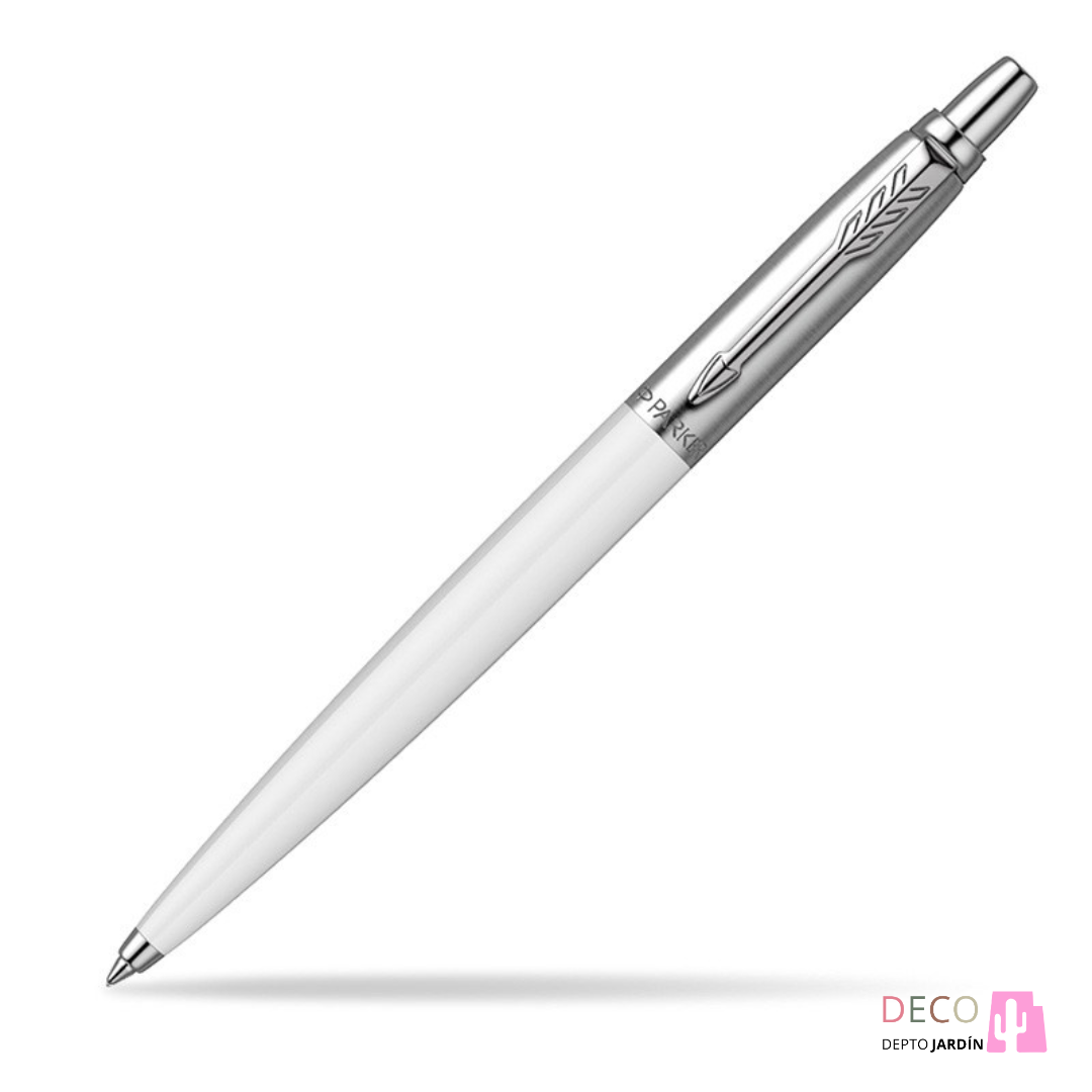 Bolígrafo Jotter Originals White Finish & Chrome Trim Parker