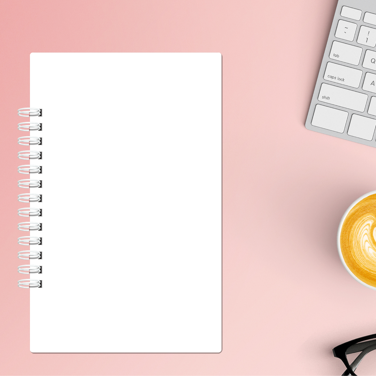 Cuaderno Floral A5 100 Hojas