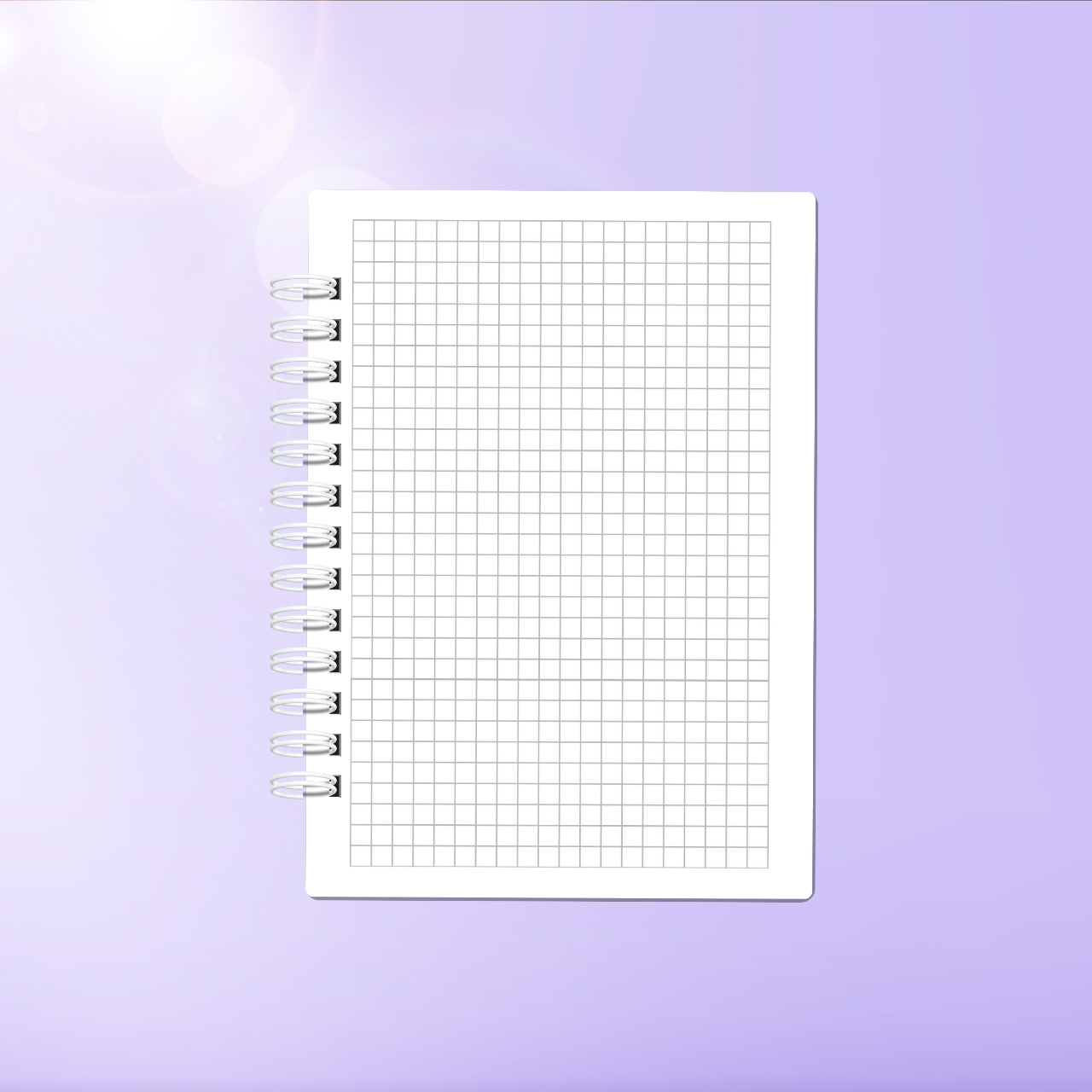 Cuaderno Flores Pastel A5 100 Hojas