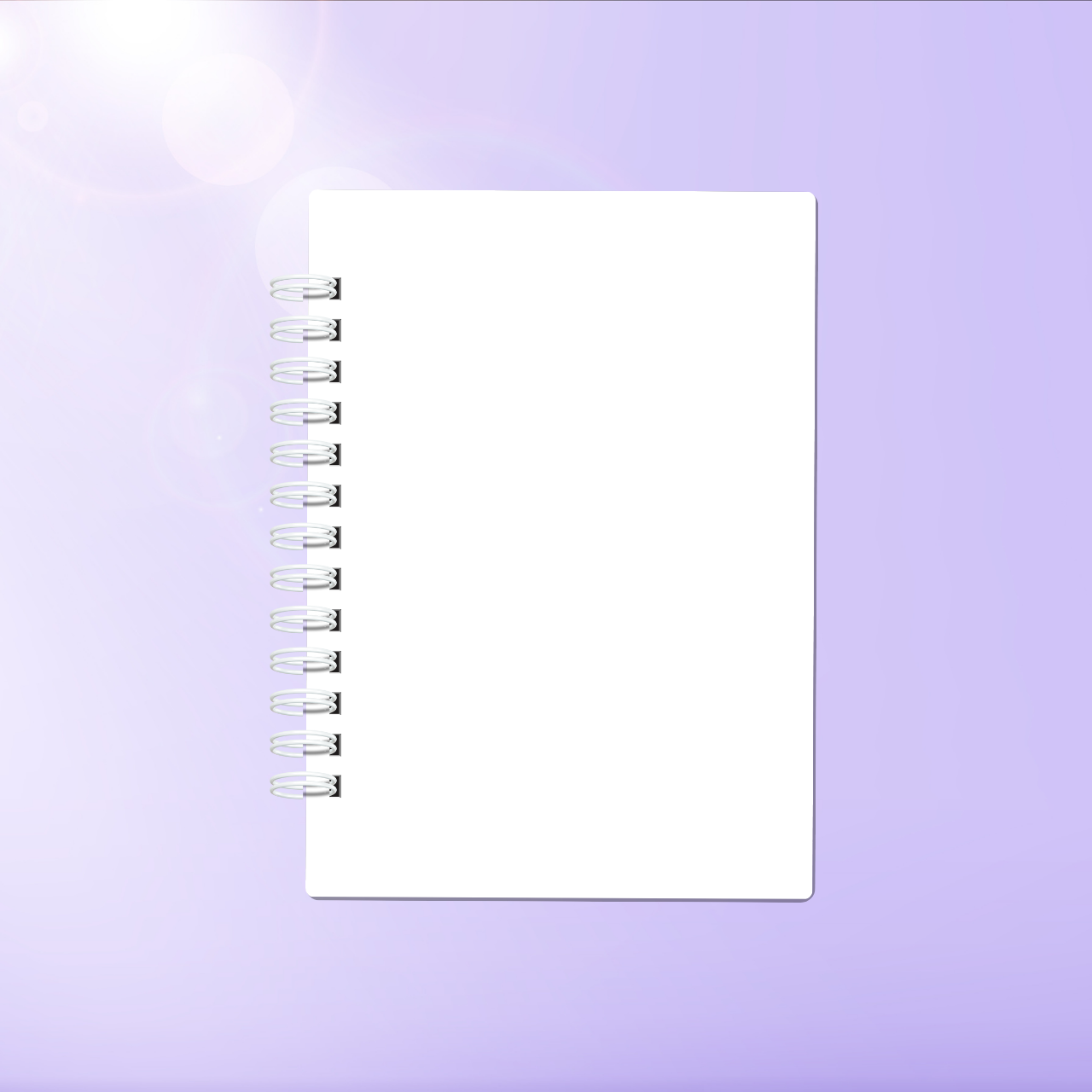 Cuaderno Flores Pastel A5 100 Hojas