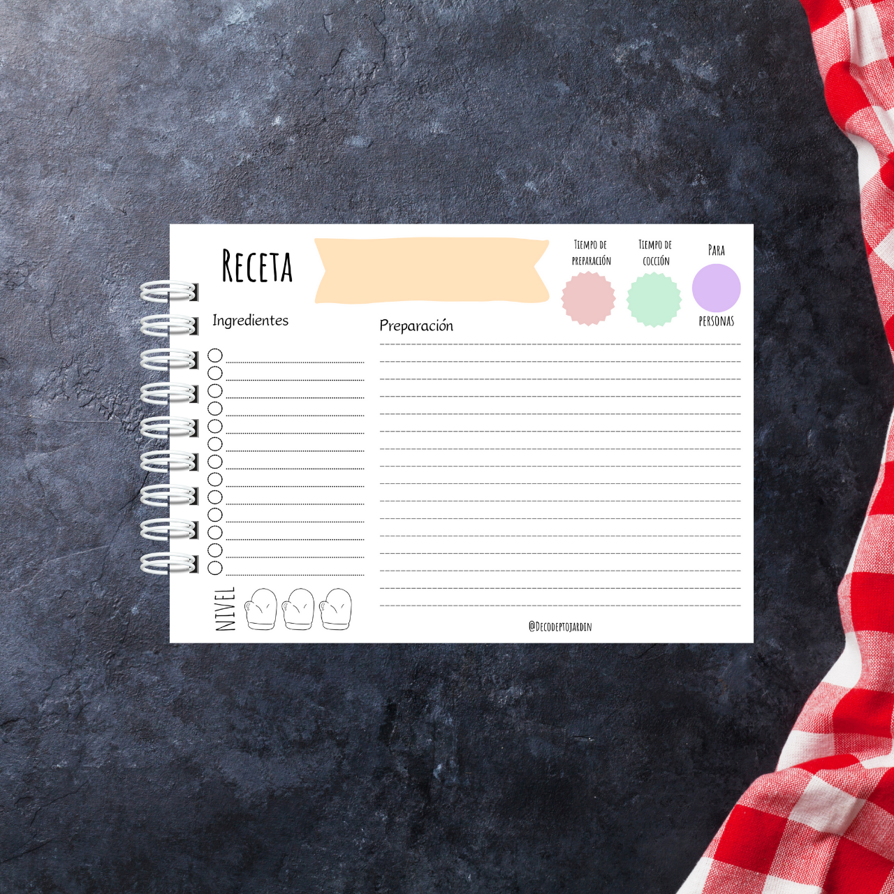 Recetario Cucharas Palo